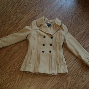 Tan Pea Coat